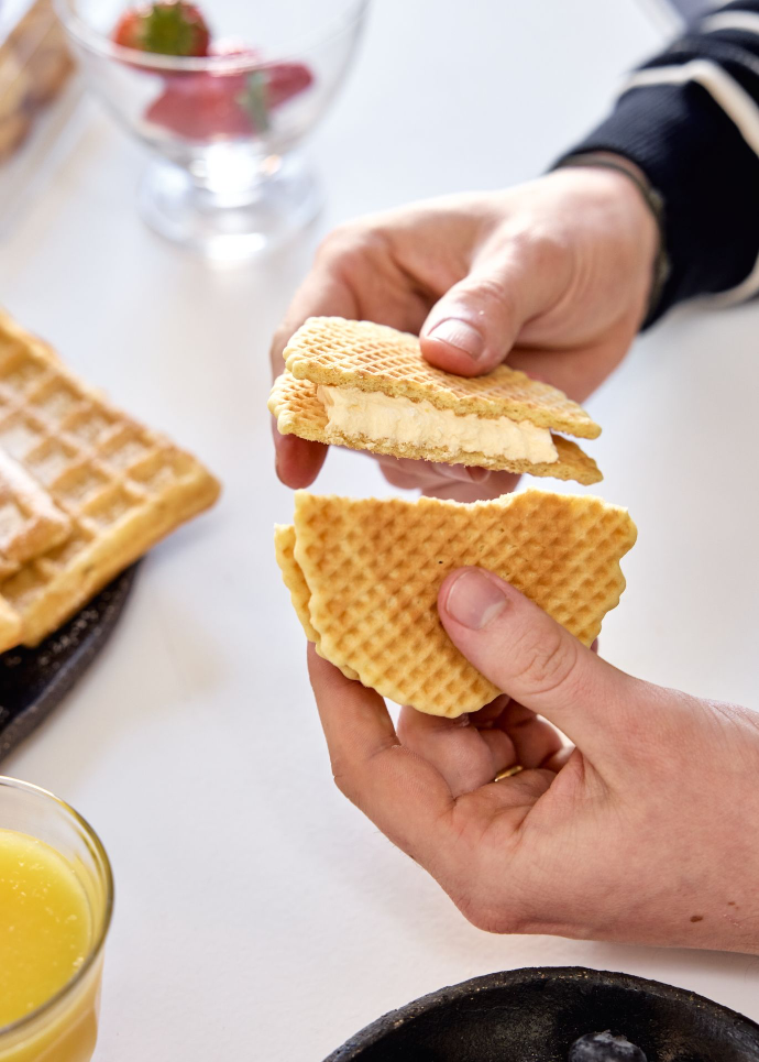 gaufres fourrées