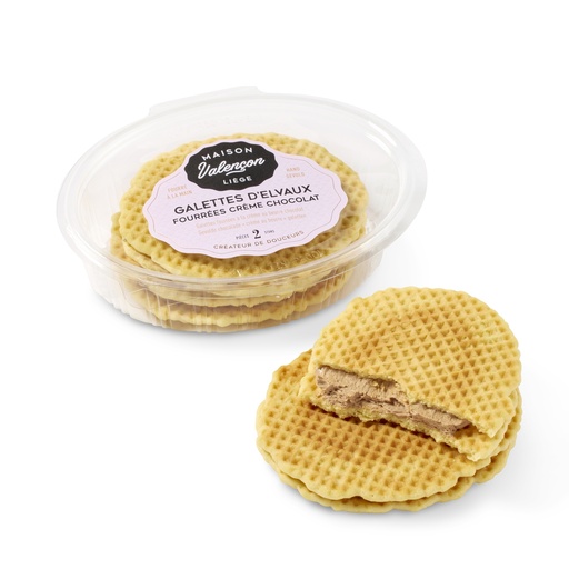 [506/GALF CHO] Galettes Fourrées Chocolat 140gr